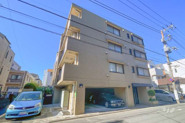 ドム田園調布の外観（南東側から）