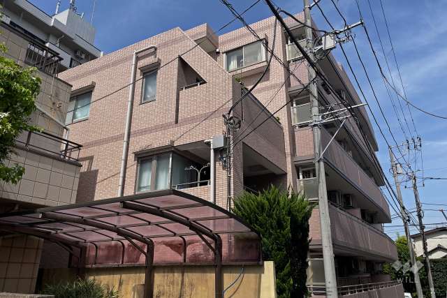 ヒューマンコート雪谷の外観（南西側から）