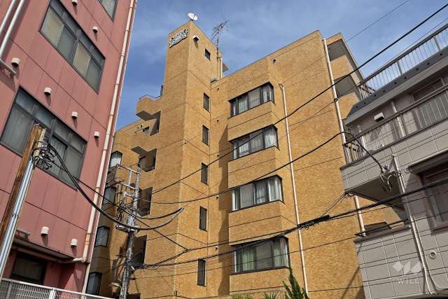 ライオンズマンション洗足池の外観（西側から）