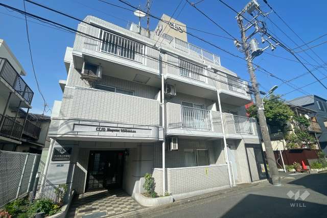 クリオ馬込壱番館の外観（南西側から）