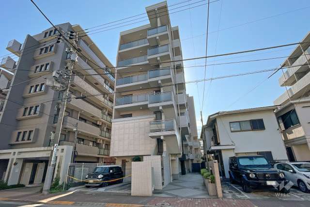 アクロスコート池上の外観（北西側から）