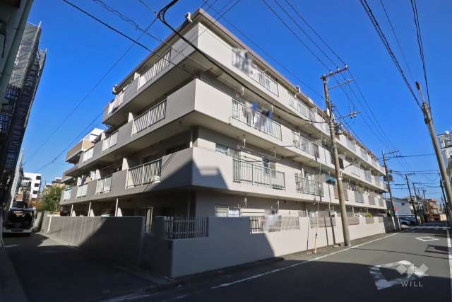 エンゼルハイム大鳥居第５の外観(南西側から)