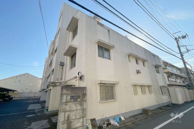 久が原ハイム南棟の外観（北西側から）