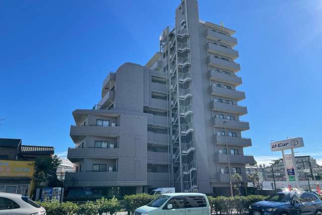 ドムール南馬込の外観（北西側から）