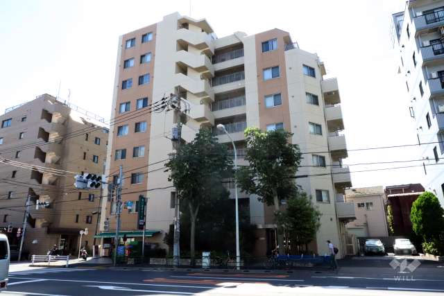 アドバンスシティ大森の外観（北東側から）