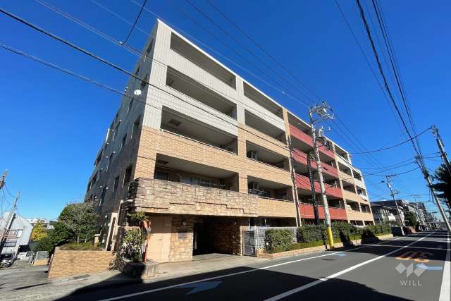 ランドステージヒルズ南馬込の外観（南西側から）