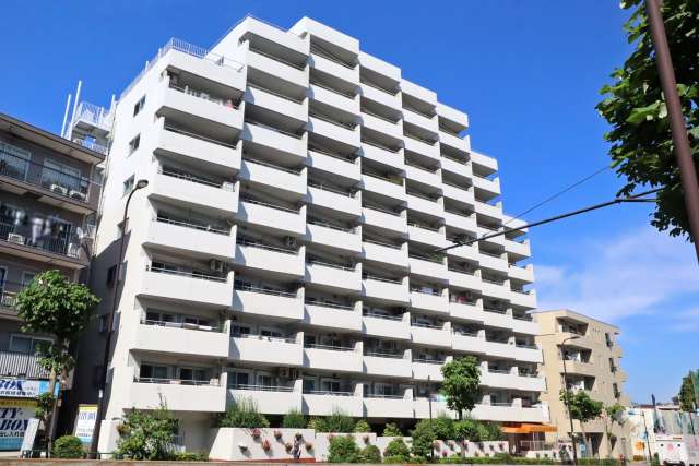恒陽馬込マンションの外観（南西側から）