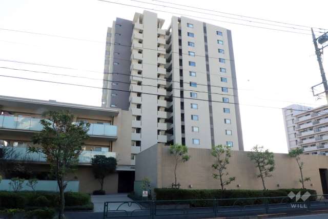 イニシア多摩川の外観（北東側から）