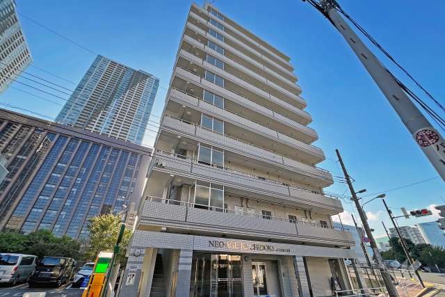 ネオアージュ勝どきみはらしの外観（東側から）