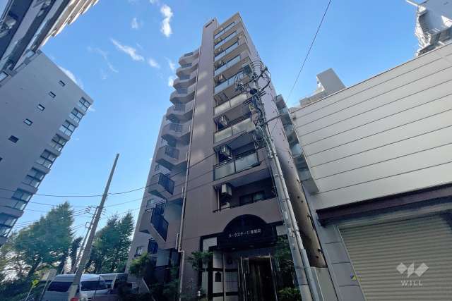 パークステージ茅場町の外観（北西側から）