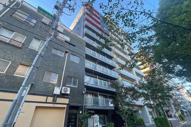 パークウェル銀座イーストの外観（北東側から）