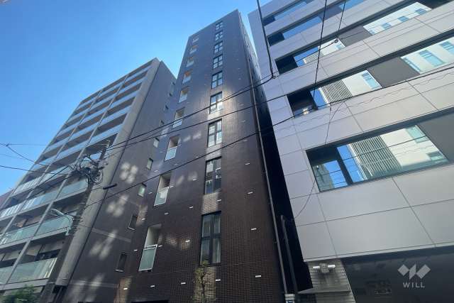 グリーンパーク東日本橋レジデンス２の外観（北東側から）