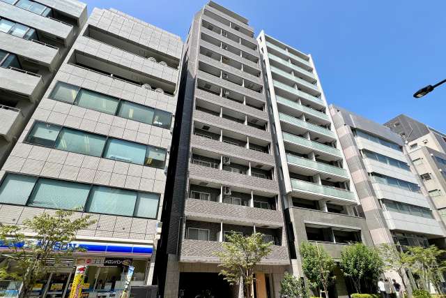 スカイコート東日本橋の外観（南側から）