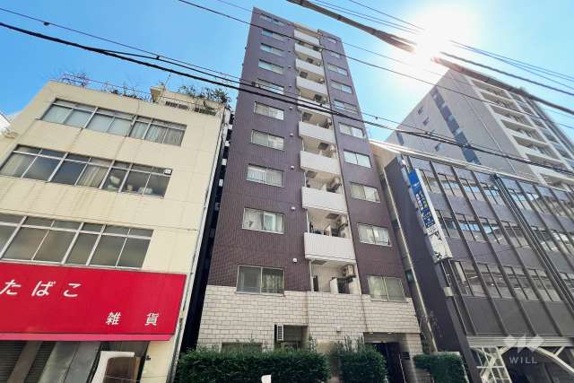 ラグジュアリーアパートメント東日本橋の外観（北側から）