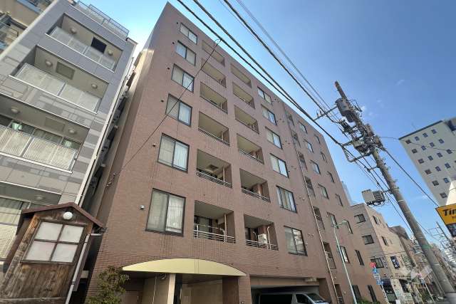 プレジール日本橋人形町の外観（北側から）