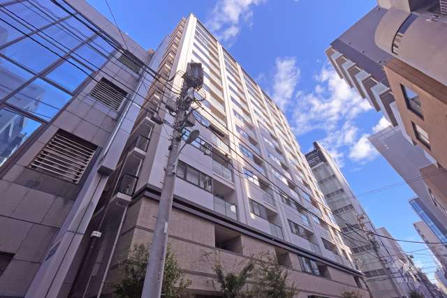 ザ・パークハウス日本橋大伝馬町の外観（南側から）