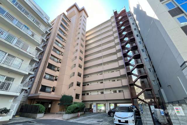 浜町グランドハイツの外観（北東側から）