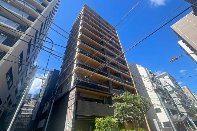 クレヴィア日本橋水天宮前ハマチョウレジデンスの外観（南側から）