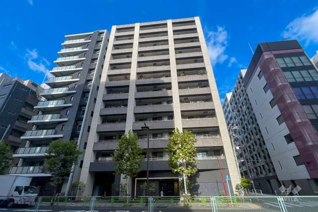 ブリリア日本橋浜町の外観（南東側から）