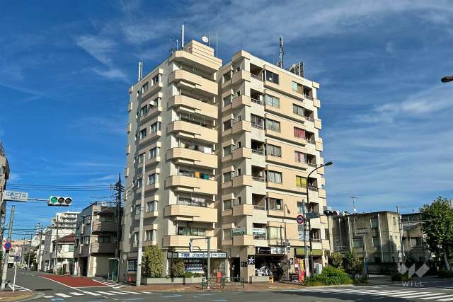 ライオンズマンション江古田の外観（南西側から）