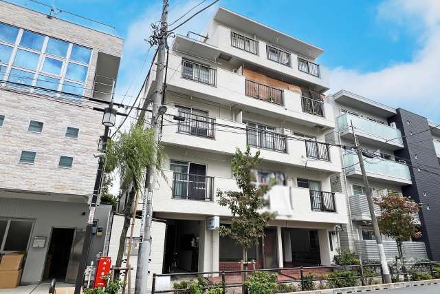 中野オリンピックマンションの外観（西側から）