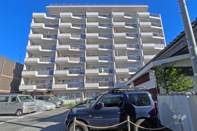 中野中央コーポの外観（南東側から）