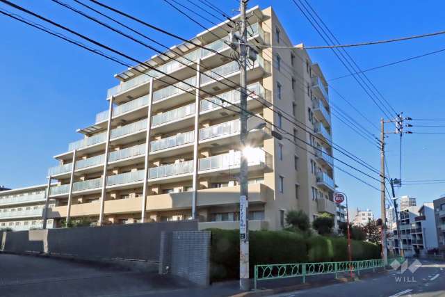 中野坂上パークホームズ外観(南東側から)