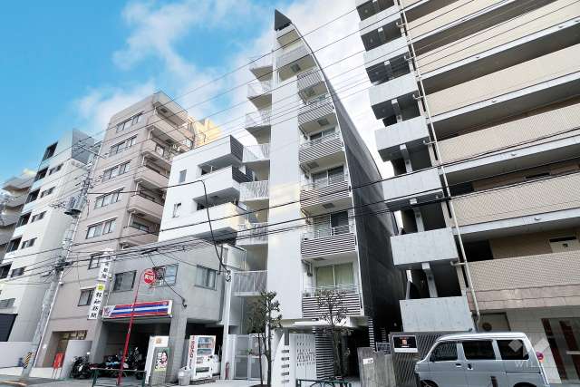 アトランティス中野の外観（北側から）