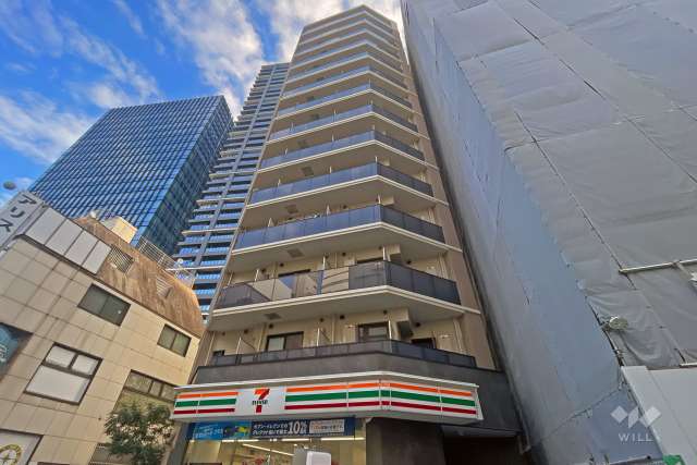 オープンレジデンシア中野ステーションサイドの外観（南西側から）