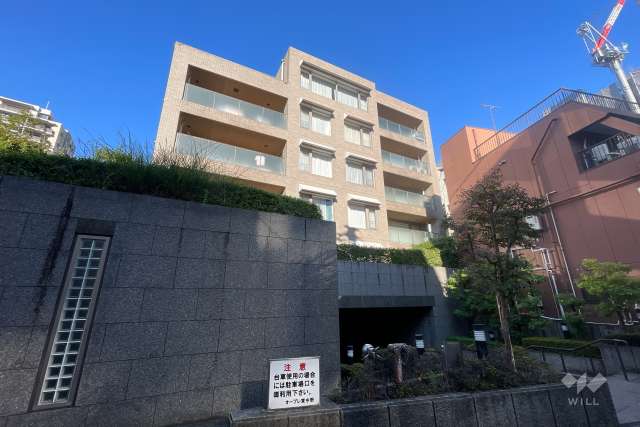 オープレ東中野の外観（南西側から）