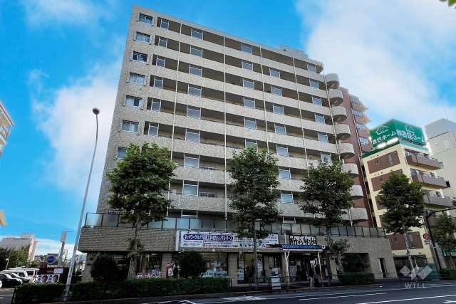 カーサ中野本町の外観（北東側から）
