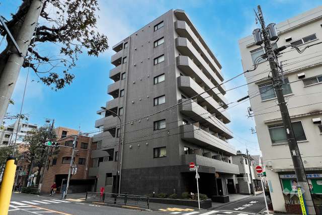 ルーブル野方弐番館の外観（北側から）