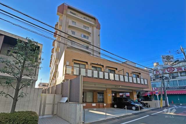 ハイネス野方の外観（南東側から）