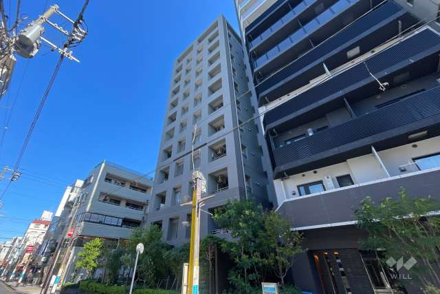 プリンスハイツ中野新橋の外観（南西側から）