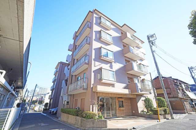 ユアコート富士見台の外観（北西側から）