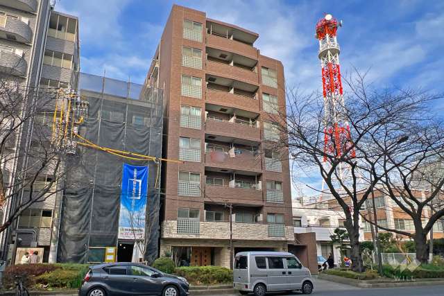 ランドステージ練馬の外観（南西側から）