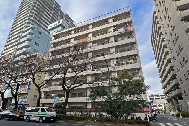 オリエンタルグリーンコーポラスの外観（南東側から）