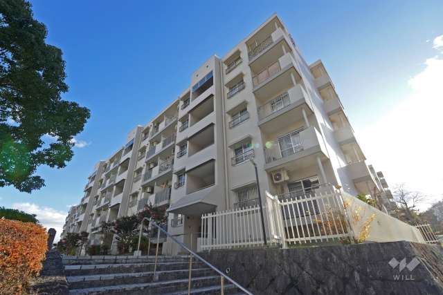 若山台第3住宅13号棟の外観（南東側から）