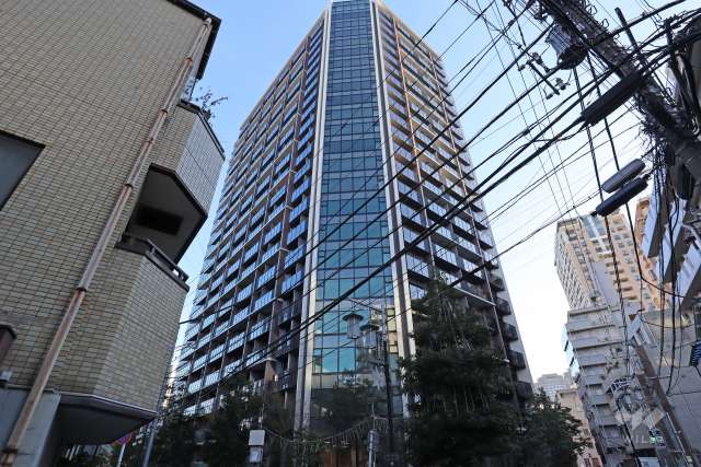 グランドヒルズ恵比寿の外観（南西側から）