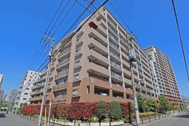 シティウインズ品川ガーデンコートの外観（南西側から）