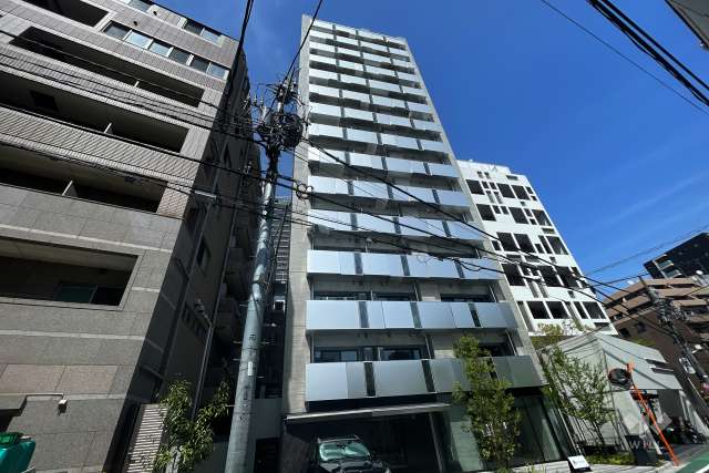 ピアース渋谷の外観（南西側から）