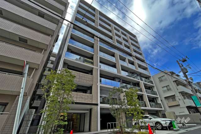 ピアース武蔵小杉の外観(南東側から)