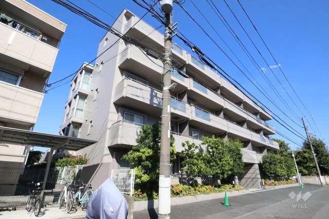 新丸子パークハウスの外観(南西側から)