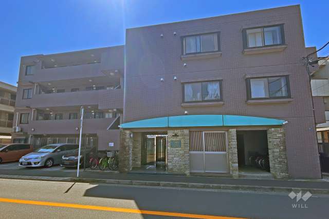 グレイス武蔵中原２の外観（北西側から）