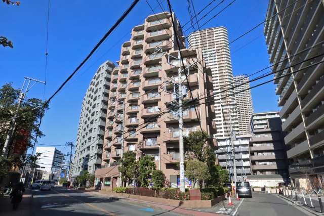 朝日パリオ武蔵小杉の外観(南側から)