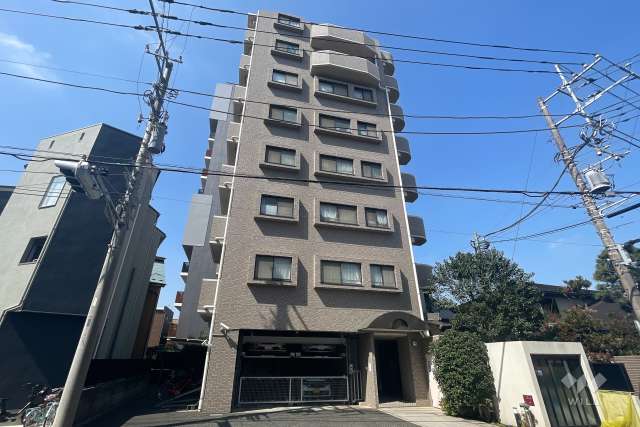 ルミエール新丸子の外観（北東側から）