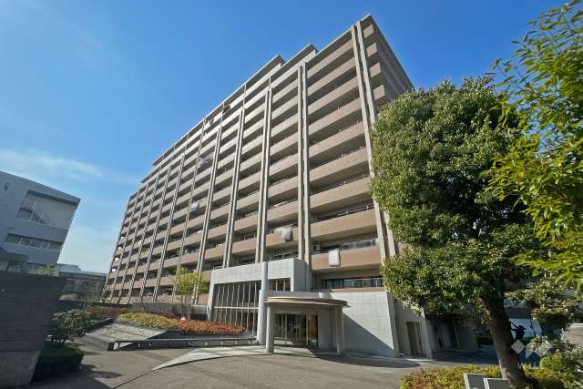 コスモシティ武蔵小杉の外観（南東側から）