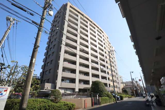 コスモ平間ロイヤルフォルムの外観(北西側から)　