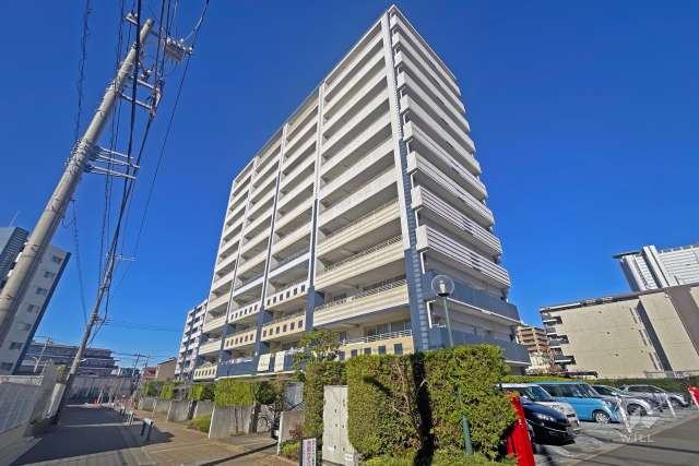 武蔵小杉グランデイズ参番館の外観（南東側から）