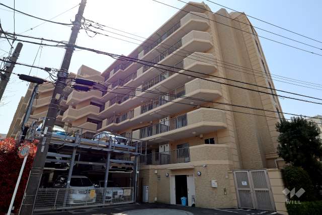 グランシティ平間レフルーヴの外観（北東側から）